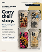 Custom Pet Portrait Phone Case