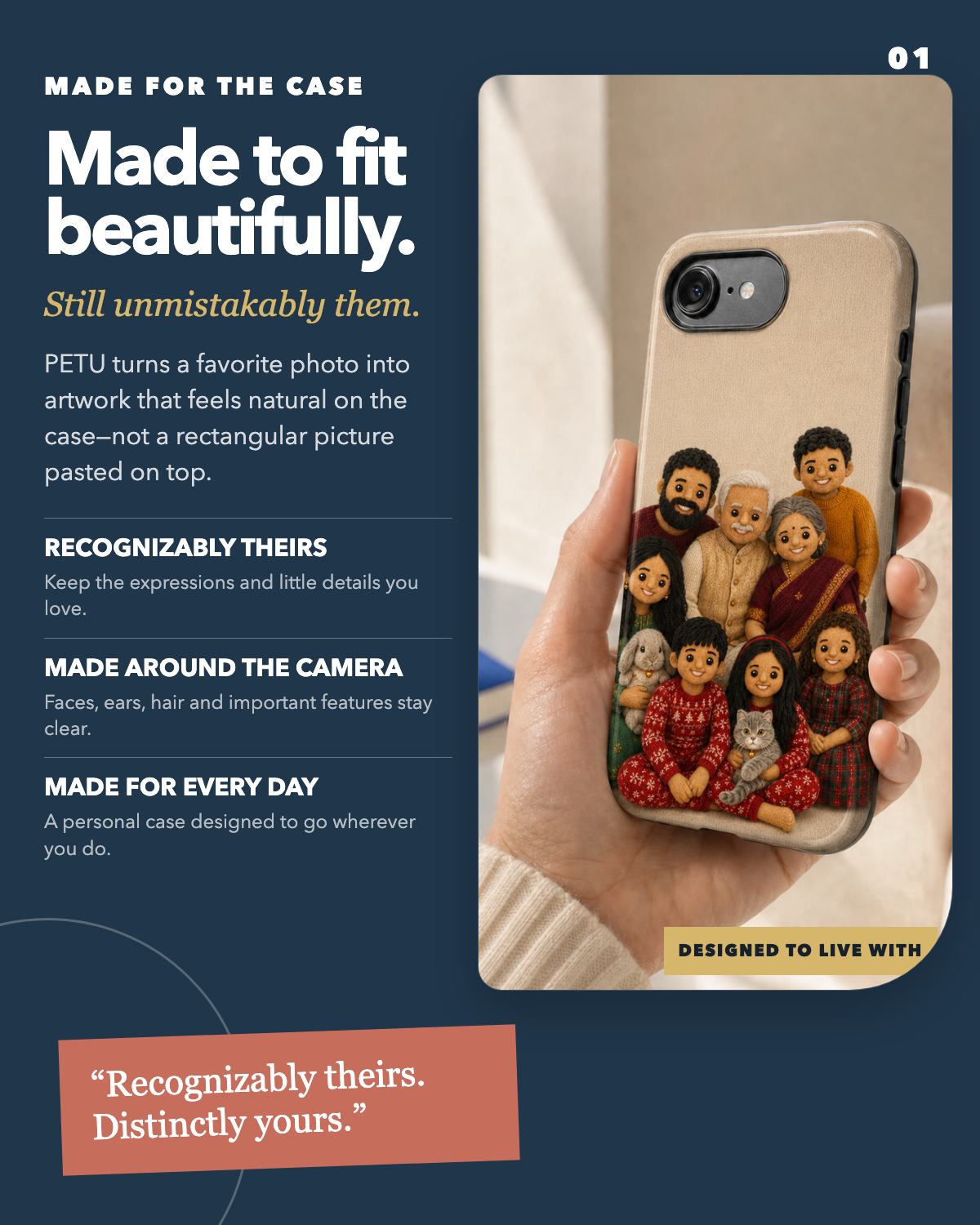 Custom Pet Portrait Phone Case