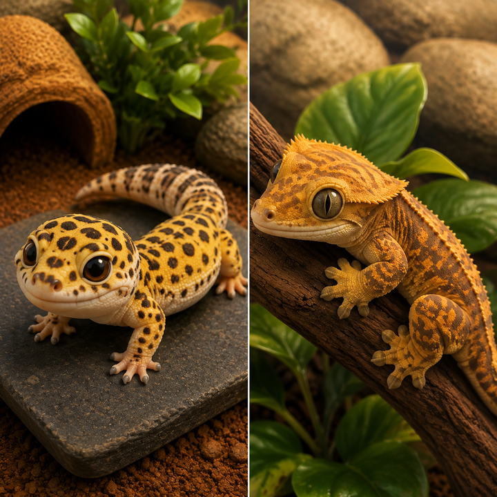 Lizards portrayed in PetU Studio's Cinematic 3D Portrait style