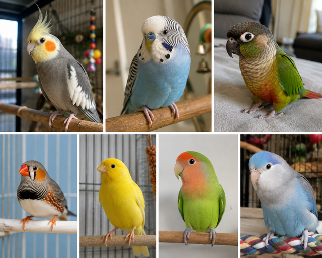 Original reference photo for the bird portrait