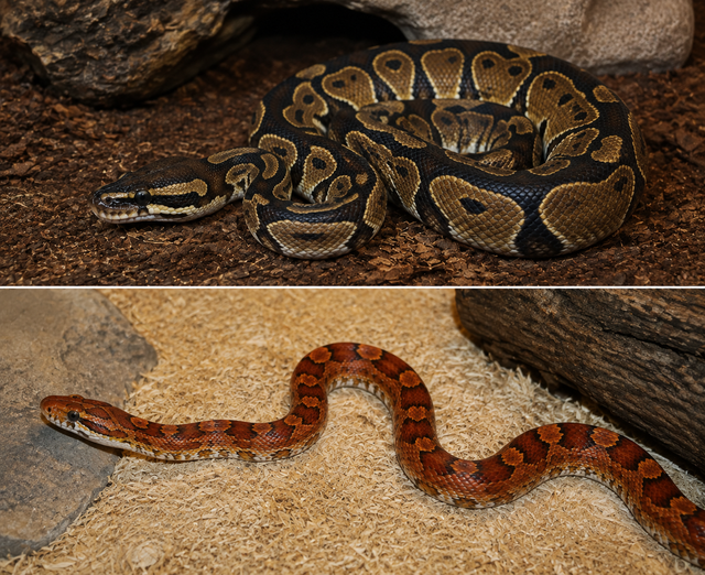 Original reference photo for the reptile portrait