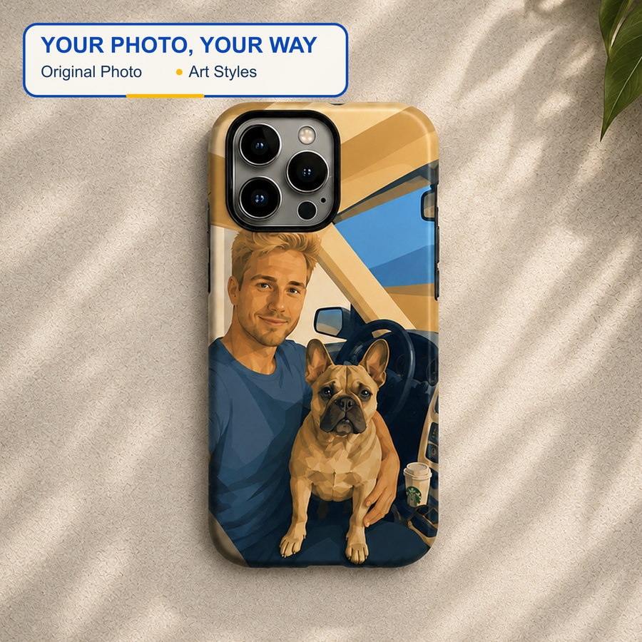 Custom Pet Portrait Phone Case